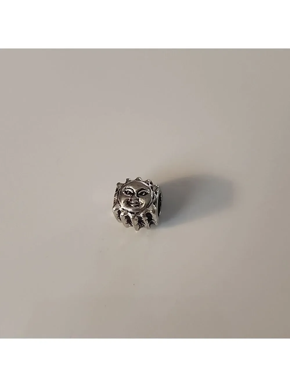 Boho Happy Sun Spacer Bead Beads Pandora and Chamilia Compatable
